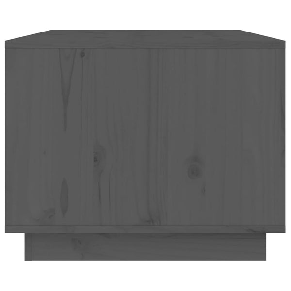 Grauer Couchtisch Jonatan 80x50x40cm (Kiefer)