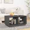 Grauer Couchtisch Jonatan 80x50x40cm (Kiefer)
