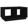 Schwarzer Couchtisch Jonatan 80x50x40cm (Kiefer)