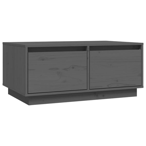 Grauer Couchtisch Menyhart 00x50x35cm (Kiefer)