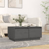 Grauer Couchtisch Menyhart 00x50x35cm (Kiefer)