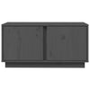Graues TV-Möbel Othel 80x35x40,5cm (Kiefer)