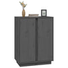 Graues Sideboard Sira 60x35x80cm (Kiefer)