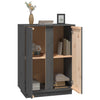 Graues Sideboard Sira 60x35x80cm (Kiefer)