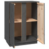 Graues Sideboard Sira 60x35x80cm (Kiefer)