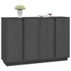 Graues Sideboard Miltiede 120x35x80cm (Kiefer)