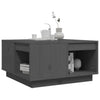 Grauer Couchtisch Fintinaru 60x61x32,5cm (Kiefer)