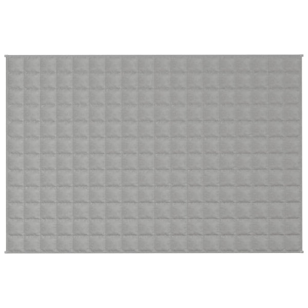 Hellgraue Therapiedecke Ghenadie 120x180cm (5 kg)