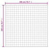 Vaaleanharmaa painopeitto Ghenadie 200x200cm (9 kg)