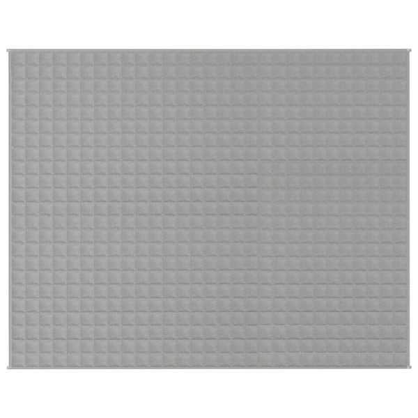 Graue Gewichtsdecke Ghenadie 235x290cm (11 kg Stoff)