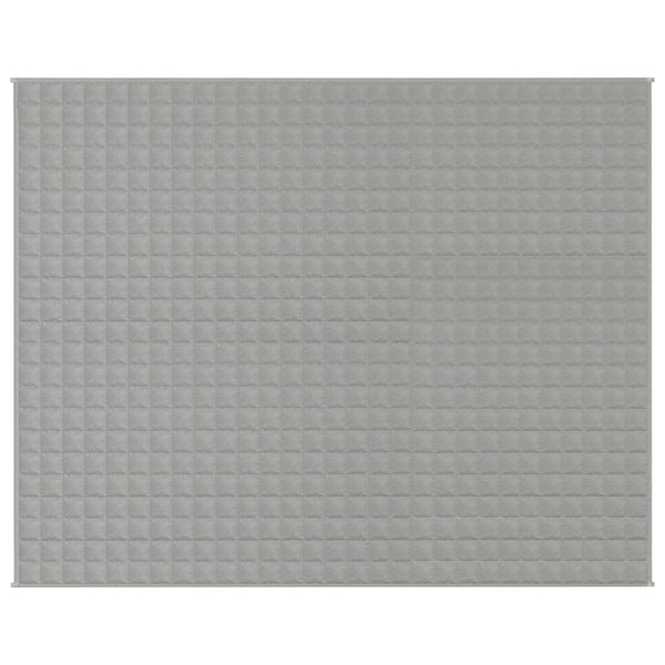 Hellgraue Therapiedecke Ghenadie 235x290cm (15 kg)