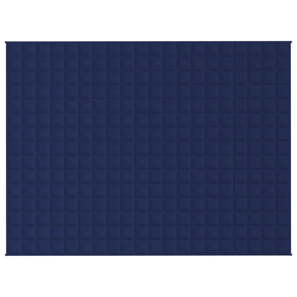 Blaue Gewichtsdecke Ghenadie 150x200cm (7 kg)