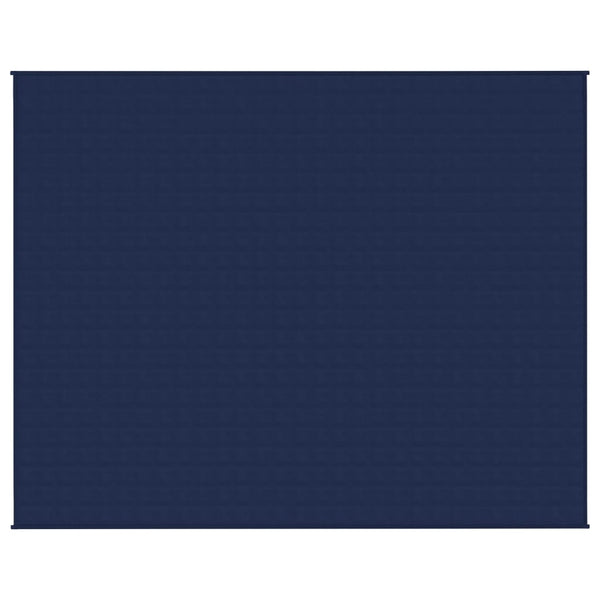Blaue Therapiedecke Ghenadie 235x290cm (11 kg Stoff)