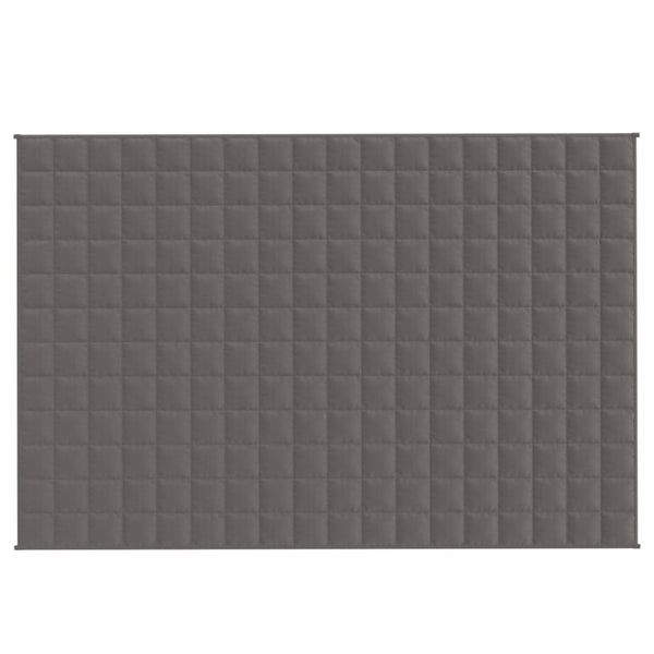Graue Gewichtsdecke Jinar 120x180cm (9 kg)