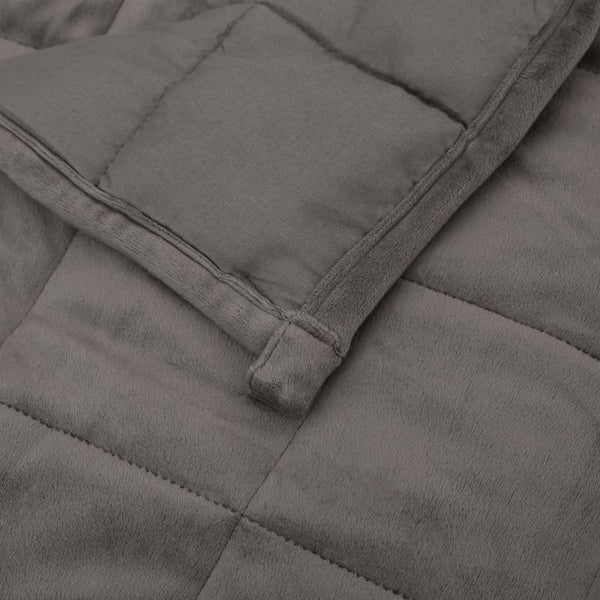 Gewichtete Decke Jinar 150x200cm (11 kg), grau