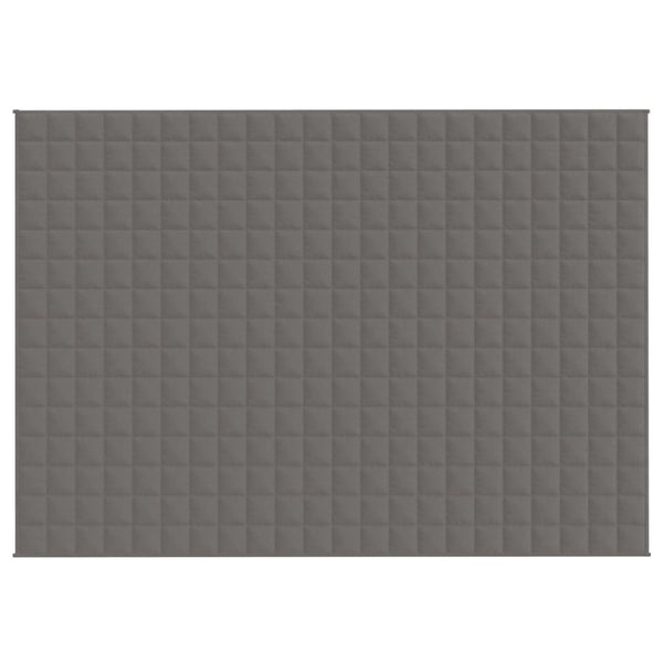 Graue Gewichtsdecke Jinar 155x220cm (7 kg)