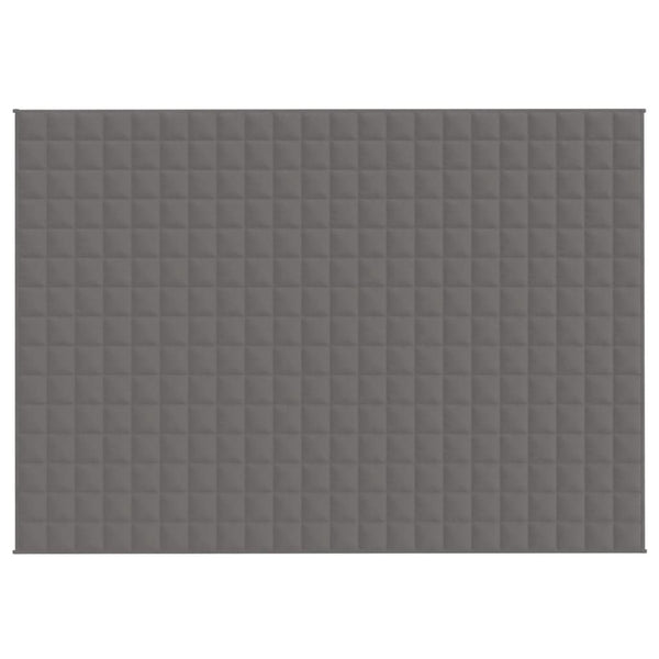 Graue Gewichtsdecke Jinar 155x220cm (11 kg)