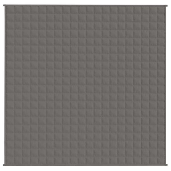 Graue Gewichtsdecke Jinar 200x200cm (9 kg)