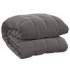 Graue Gewichtsdecke Jinar 200x225cm (9 kg)
