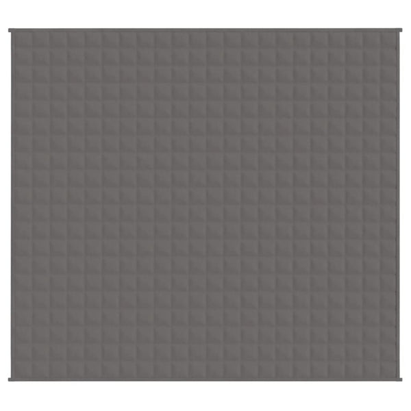 Graue Gewichtsdecke Jinar 200x225cm (9 kg)