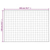 Hellblaue Gewichtsdecke Jinar 138x200cm (10 kg)