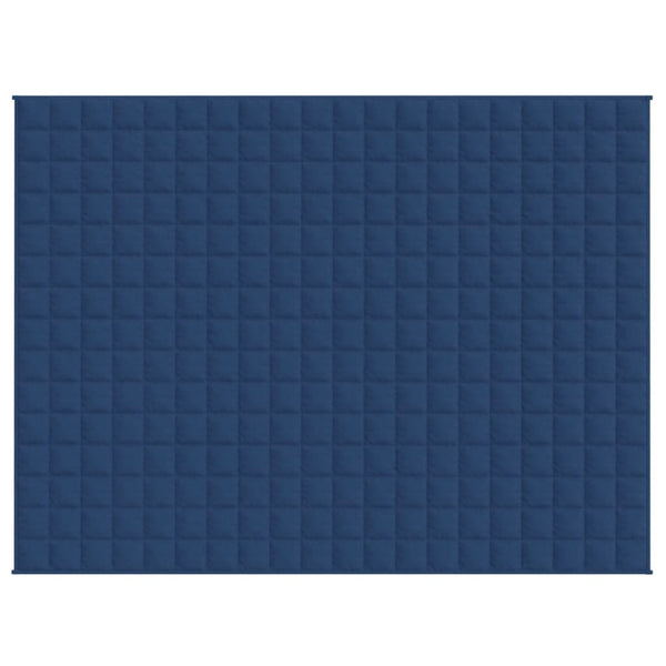Hellblaue Gewichtsdecke Jinar 150x200cm (7 kg)