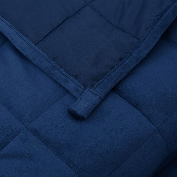 Hellblaue Gewichtsdecke Jinar 150x200cm (7 kg)