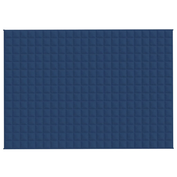 Hellblaue Gewichtsdecke Jinar 155x220cm (7 kg)