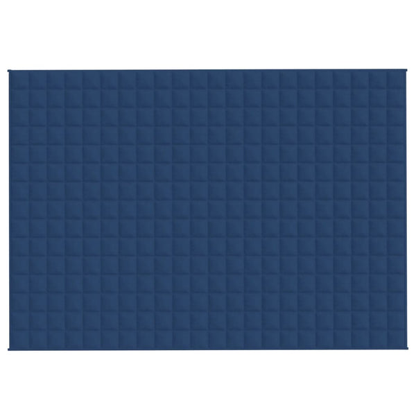 Hellblaue Gewichtsdecke Jinar 155x220cm (11 kg)