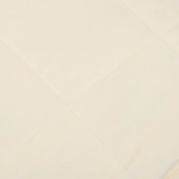 Gewichtsdecke Jinar Creme 235x290cm 15 kg