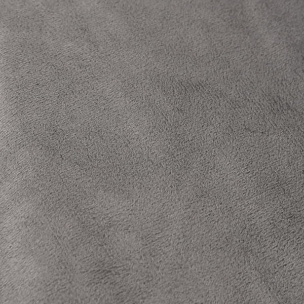 Graue Gewichtsdecke mit Bezug Tingoveanu 120x180cm (9 kg Stoff)