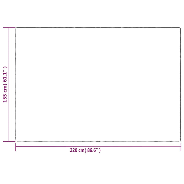 Gewichtete Decke Tingoveanu, grau, 155x220cm (11 kg)
