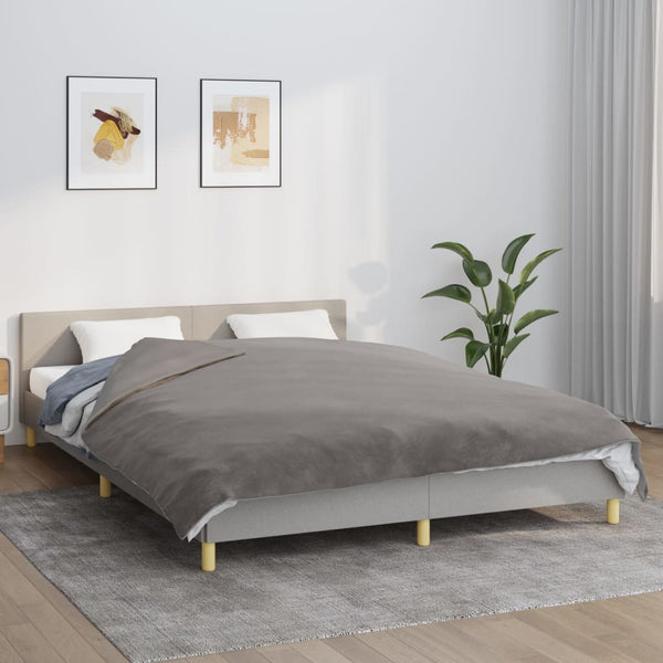 Graue Gewichtsdecke Tingoveanu 200x200cm (9 kg)