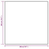 Graue Gewichtsdecke mit Bezug Tingoveanu 200x200cm (13 kg Stoff)