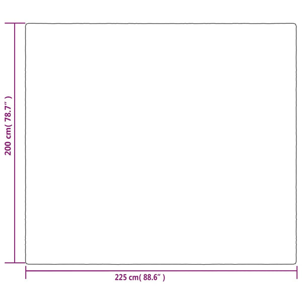Graue Gewichtsdecke Tingoveanu 200x225cm (9 kg)