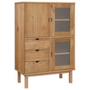 Schrank Ilina 85x43x125cm (Kiefer)