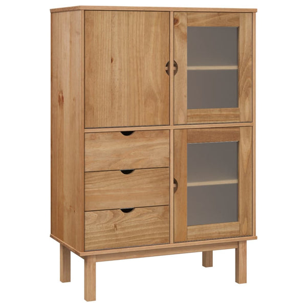 Schrank Ilina 85x43x125cm (Kiefer)