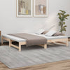 Schlafsofa ausziehbar Panorita 2x (75x190)cm (Kiefer)
