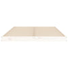 Bettgestell Salvia Weiß 120x190cm (kleines Doppelbett Kiefer)