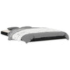 Schwarzes Bettgestell Salvia 120x190cm (kleines Doppelbett Kiefer)