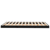 Schwarzes Bettgestell Salvia 120x190cm (kleines Doppelbett Kiefer)
