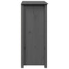 Grauer Schrank Dragani 83x41,5x100cm (Kiefer)