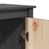 Grauer Schrank Dragani 83x41,5x100cm (Kiefer)