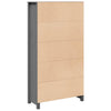 Grauer Schrank Virgil 80x35x154cm (Kiefer)