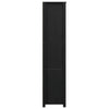 Schwarzer Schrank Virgil 80x35x154cm (Kiefer)