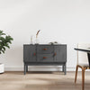 Graues Sideboard Hassaina 110x40x78cm (Kiefer)