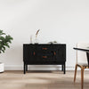 Schwarzes Sideboard Hassaina 110x40x78cm (Kiefer)
