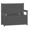 Graue Bank Pineta 112,5x51,5x96,5cm (Kiefer)