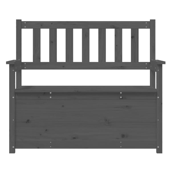 Graue Bank Pineta 112,5x51,5x96,5cm (Kiefer)