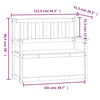 Graue Bank Pineta 112,5x51,5x96,5cm (Kiefer)